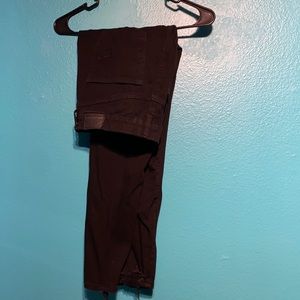 American eagle skinny jeans size 10 cropped
